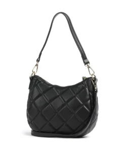 Ocarina Schultertasche Lederimitat schwarz