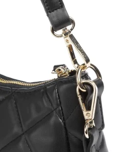 Ocarina Schultertasche Lederimitat schwarz