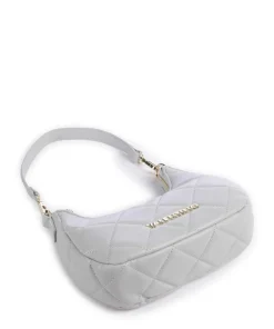 Ocarina Schultertasche Lederimitat hellgrau