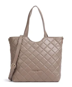 Ocarina Shopper Lederimitat taupe