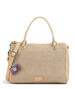 Oceania Karima Handtasche Polyamide, Baumwolle natur