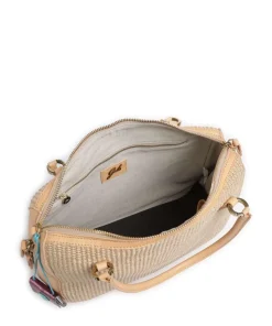 Oceania Karima Handtasche Polyamide, Baumwolle natur