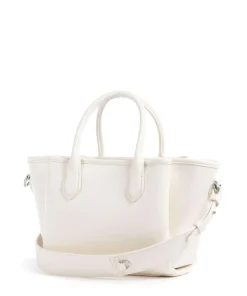 Odette Handtasche Lederimitat creme