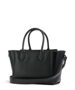 Odette Handtasche Lederimitat schwarz