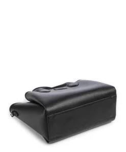 Odette Handtasche Lederimitat schwarz