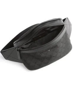 Omnia Jacquard Gürteltasche Polyester, Baumwolle schwarz