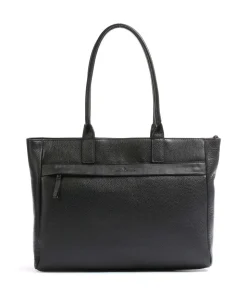 Onyx Anna Shopper 15″ genarbtes Leder schwarz