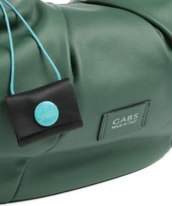 Oregon Magnon Beuteltasche fein genarbtes Kalbsleder dunkelgrün