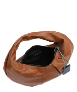 Oregon Magnon Beuteltasche fein genarbtes Kalbsleder braun