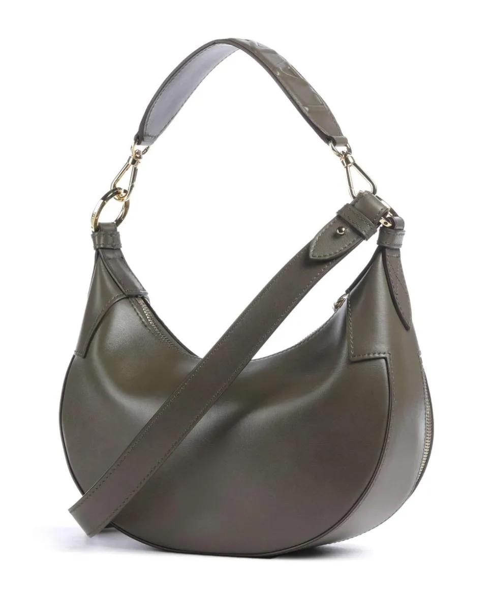 Origami S Beuteltasche fein genarbtes Rindsleder khaki