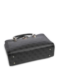 Orlina 4G Logo Handtasche Lederimitat anthrazit