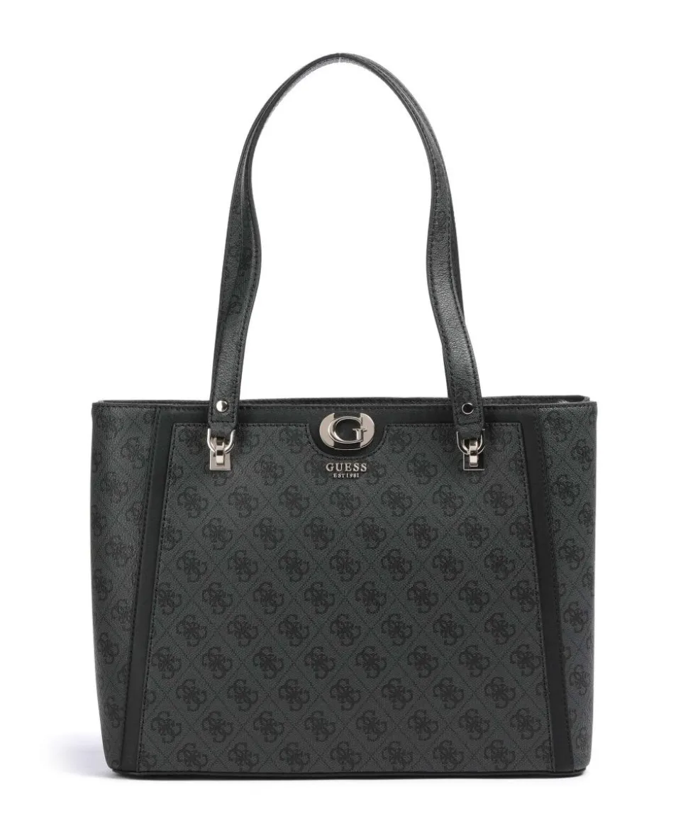 Orlina 4G Logo Shopper Lederimitat anthrazit