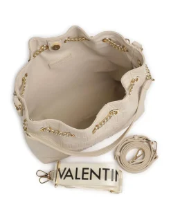 Pansy Bucket bag Lederimitat elfenbein