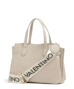 Pansy Handtasche Lederimitat beige