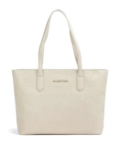 Pansy Shopper Lederimitat elfenbein