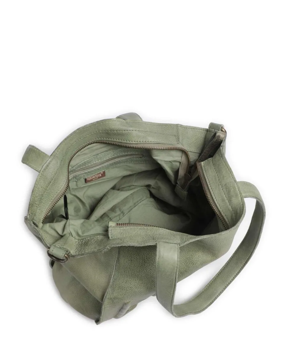 Paoliweg 1 Shopper genarbtes Rindsleder grün