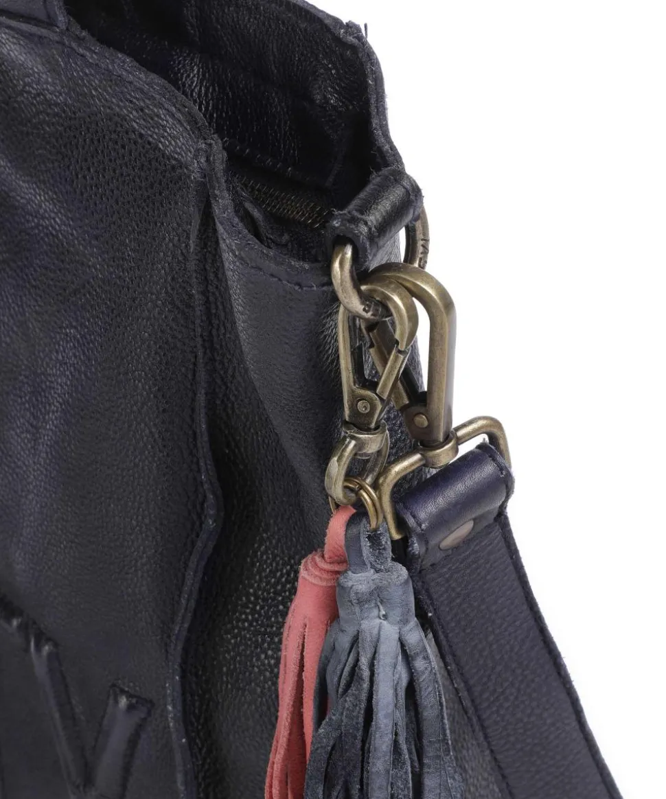 Paoliweg 1 Shopper genarbtes Rindsleder navy