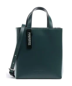 Paper Bag Carter S Handtasche glattes Leder dunkelgrün