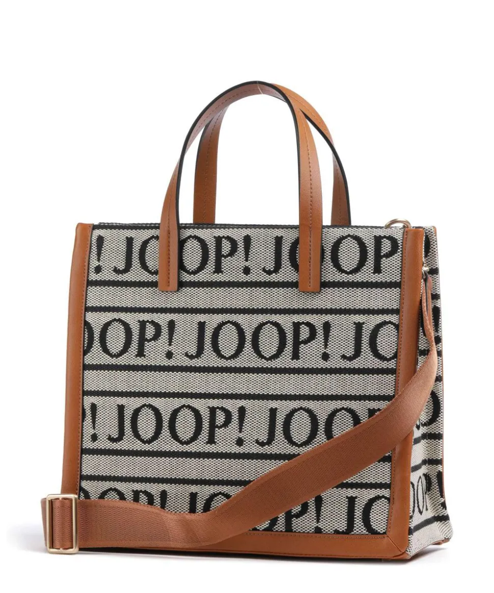 Paraffa Aurelia Handtasche Baumwolle beige/braun