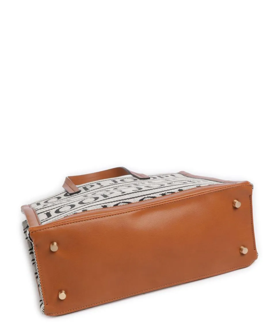 Paraffa Aurelia Handtasche Baumwolle beige/braun