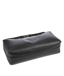 Paris 4 Small Pebble L Weekender genarbtes Leder schwarz