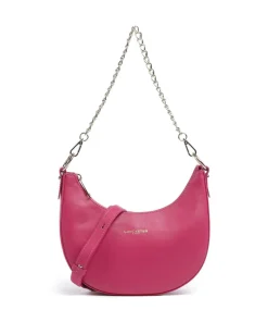 Paris Aimy Schultertasche fein genarbtes Rindsleder pink