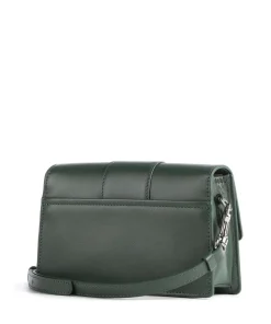 Paris Ily Umhängetasche fein genarbtes Rindsleder dunkelgrün