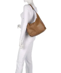 Paris Indian Sheep M Beuteltasche Schafsleder braun