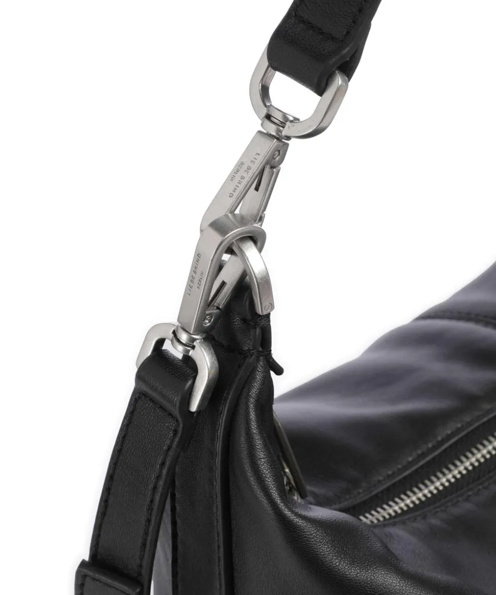 Paris Sheep Natural Beuteltasche Schafsleder schwarz