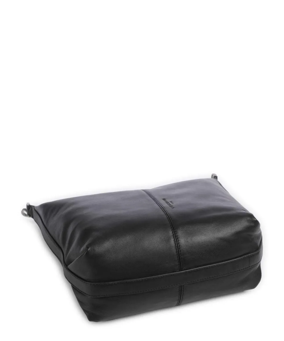 Paris Sheep Natural Beuteltasche Schafsleder schwarz