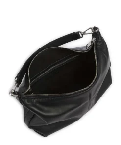 Paris Sheep Natural Schultertasche Schafsleder schwarz