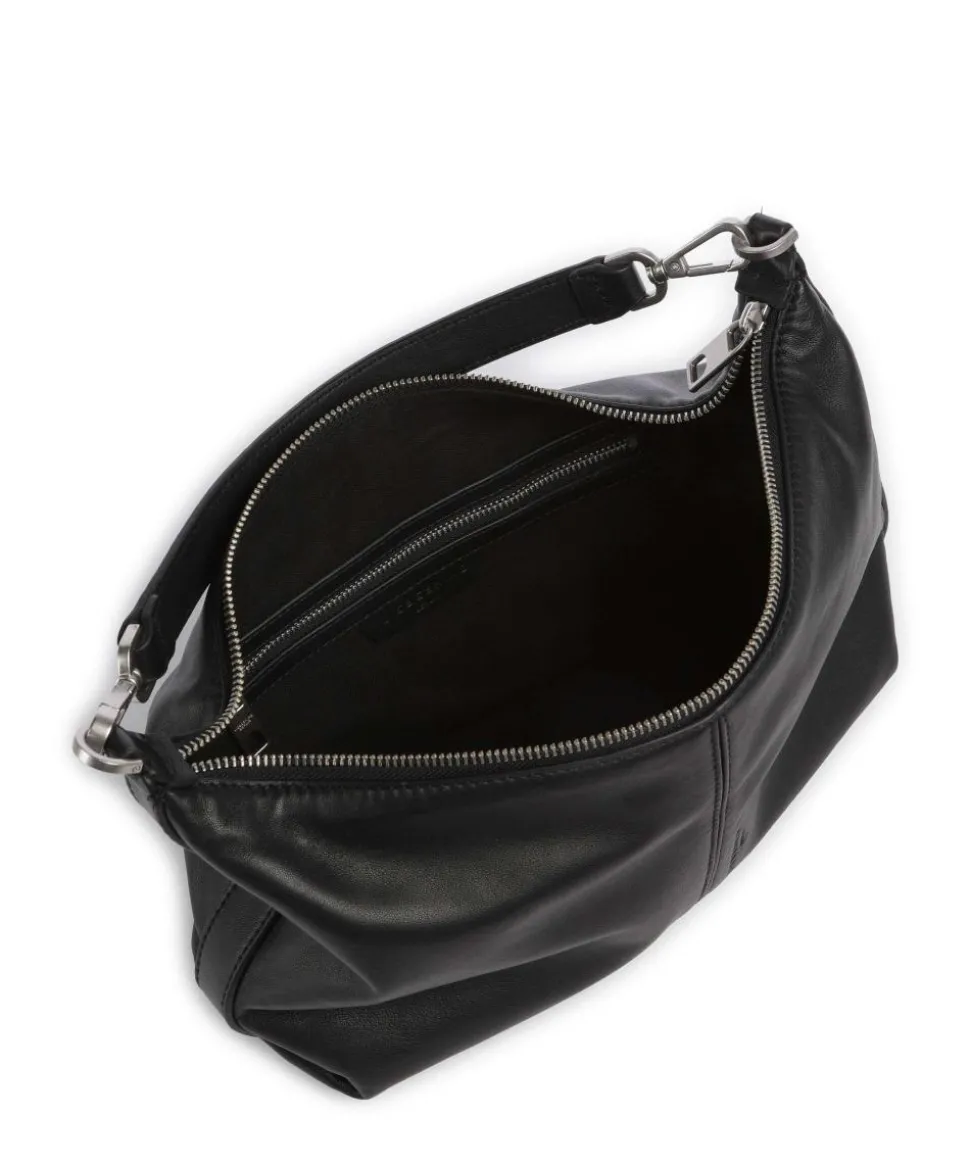 Paris Sheep Natural Schultertasche Schafsleder schwarz