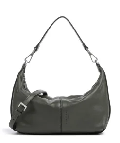 Paris Sheep Natural Schultertasche Schafsleder dunkelgrün