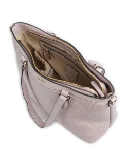 Paris Shopper Lederimitat rosa