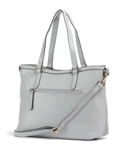 Paris Shopper Lederimitat hellgrau