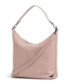 Paris Small Pebble M Beuteltasche genarbtes Rindsleder altrosa