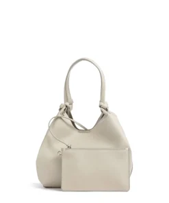 Paula Commuter Medium Shopper Lederimitat beige