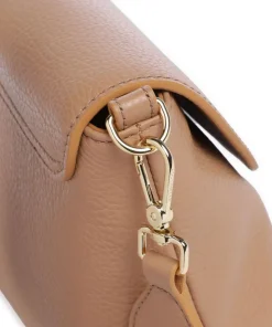 Paulina Umhängetasche Leder hellbraun