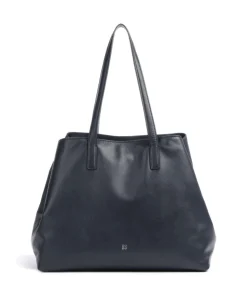 Pauline Shopper fein genarbtes Kalbsleder navy