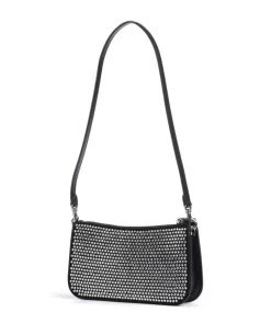 Penn Schultertasche Rindsleder schwarz