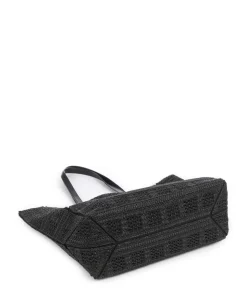 Periiee Shopper Bast schwarz