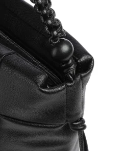 Perla PE140 Beuteltasche Lederimitat schwarz