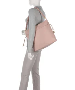 Perla PE140 Beuteltasche Lederimitat powder