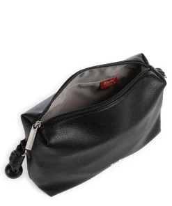 Perla PE60 Schultertasche Lederimitat schwarz