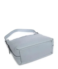 Philocalists Affinity Shopper genarbtes Rindsleder hellblau