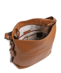 Philocalists Ally Beuteltasche genarbtes Rindsleder tan