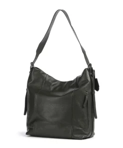 Philocalists Ally Beuteltasche genarbtes Rindsleder khaki