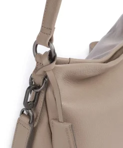 Philocalists Darling Beuteltasche genarbtes Leder beige