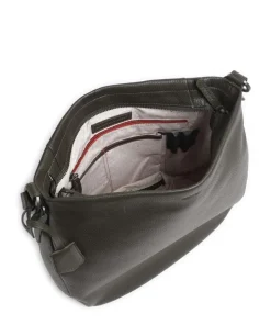 Philocalists Darling Beuteltasche genarbtes Leder khaki