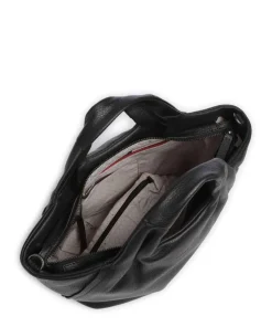 Philocalists Dearie Handtasche genarbtes Leder schwarz